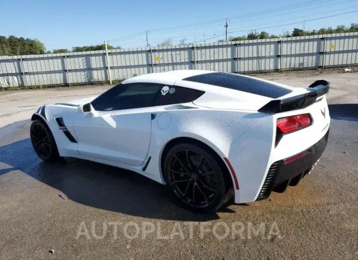 CHEVROLET CORVETTE G 2017 vin 1G1YY2D78H5124412 from auto auction Copart