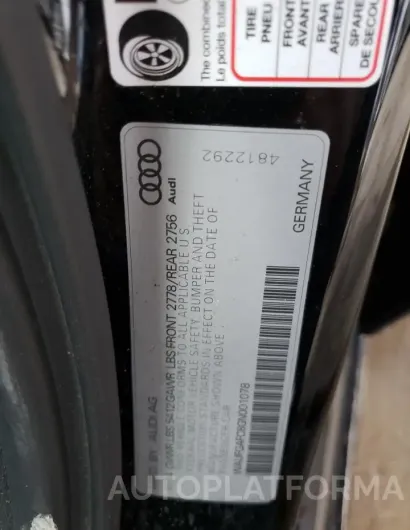 AUDI A6 PREMIUM 2016 vin WAUFGAFC8GN001078 from auto auction Copart