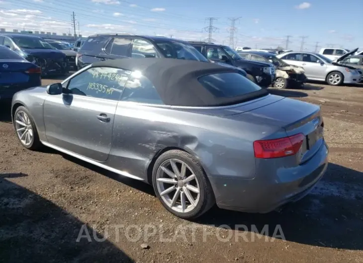 AUDI A5 PREMIUM 2015 vin WAUMFAFH3FN001932 from auto auction Copart