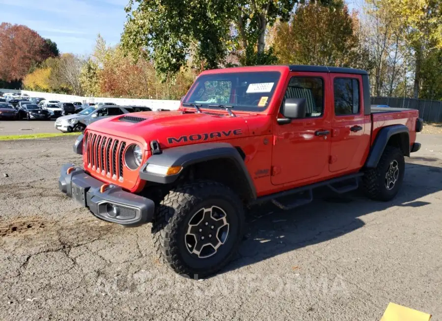 JEEP GLADIATOR 2020 vin 1C6JJTEG7LL202448 from auto auction Copart