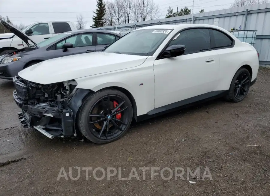 BMW M240XI 2022 vin 3MW53CM0XN8C38733 from auto auction Copart