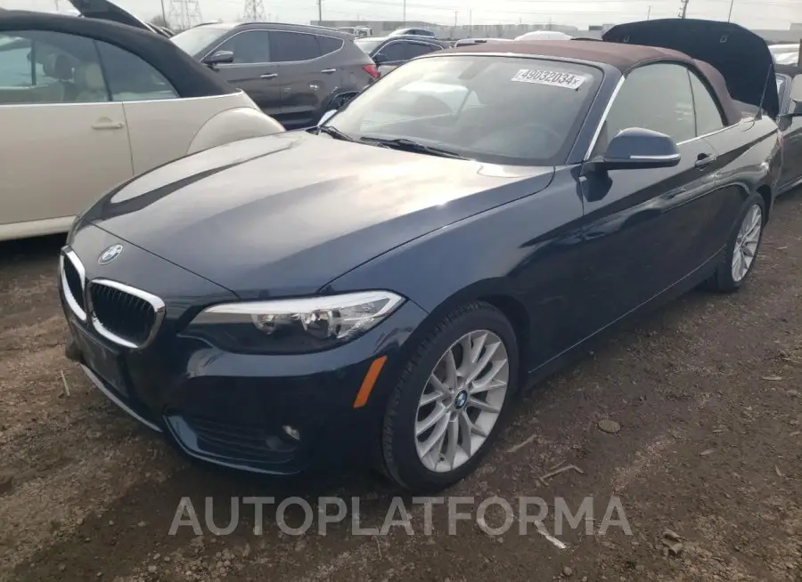 BMW 228 XI 2015 vin WBA1K7C50FV472643 from auto auction Copart