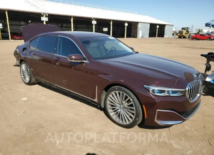 BMW 750 XI 2020 vin WBA7U2C09LGM27650 from auto auction Copart