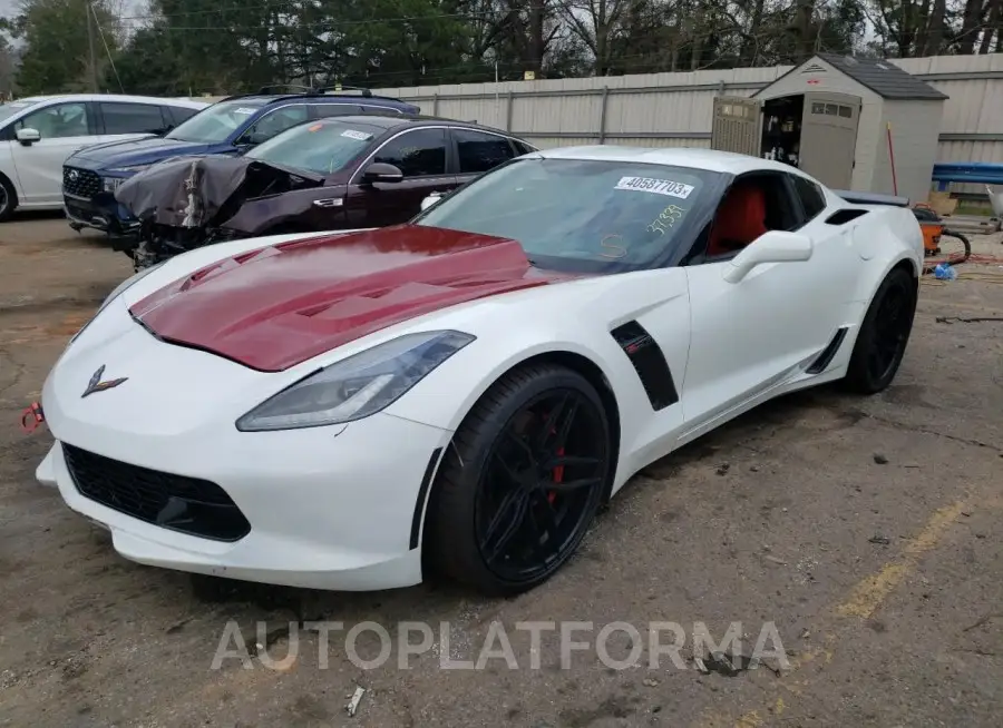 CHEVROLET CORVETTE Z 2016 vin 1G1YP2D61G5613534 from auto auction Copart