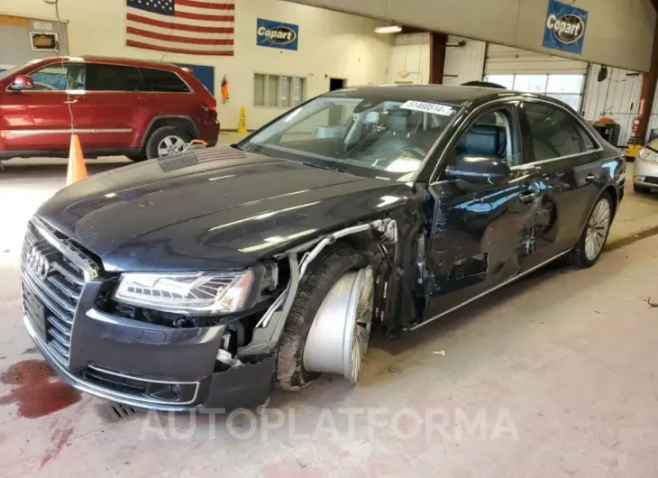 AUDI A8 L QUATT 2015 vin WAU32AFD2FN020086 from auto auction Copart