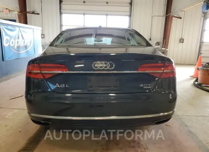 AUDI A8 L QUATT 2015 vin WAU32AFD2FN020086 from auto auction Copart