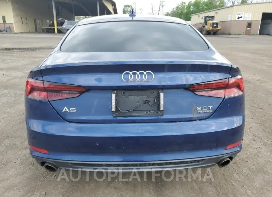 AUDI A5 PREMIUM 2018 vin WAUENCF5XJA098796 from auto auction Copart