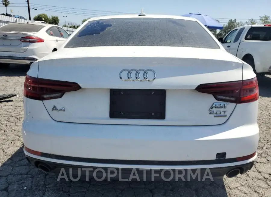 AUDI A4 PREMIUM 2018 vin WAUKMAF44JA076889 from auto auction Copart