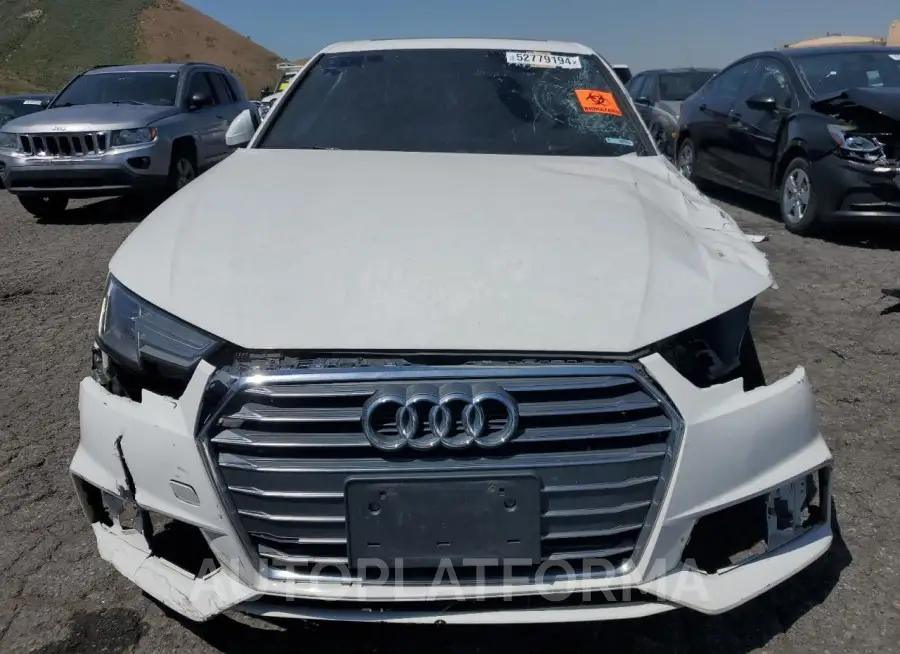 AUDI A4 PREMIUM 2018 vin WAUKMAF44JA076889 from auto auction Copart