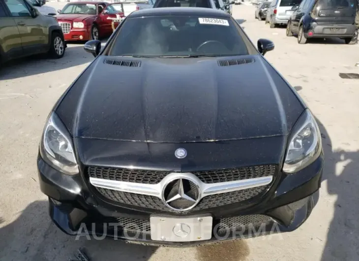 MERCEDES-BENZ SLC 300 2017 vin WDDPK3JAXHF141979 from auto auction Copart