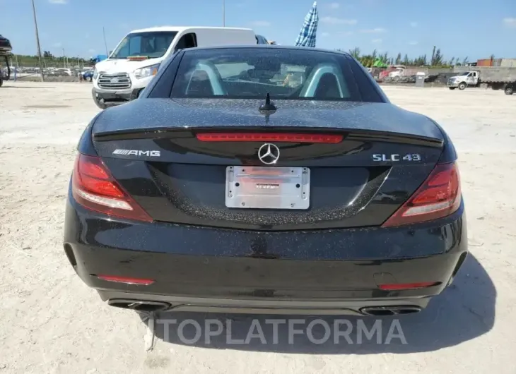 MERCEDES-BENZ SLC 43 AMG 2018 vin WDDPK6GA6JF148636 from auto auction Copart