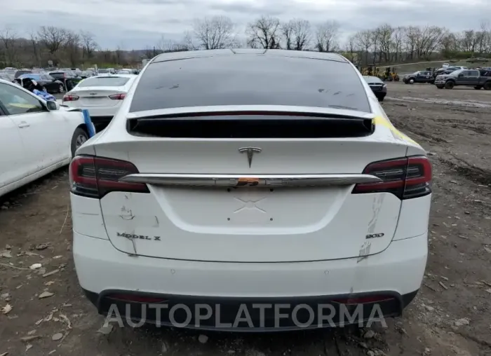 TESLA MODEL X 2016 vin 5YJXCAE20GF017608 from auto auction Copart