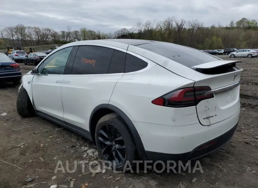 TESLA MODEL X 2016 vin 5YJXCAE20GF017608 from auto auction Copart