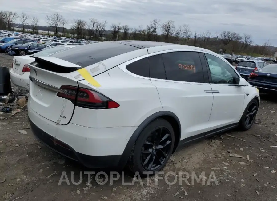 TESLA MODEL X 2016 vin 5YJXCAE20GF017608 from auto auction Copart