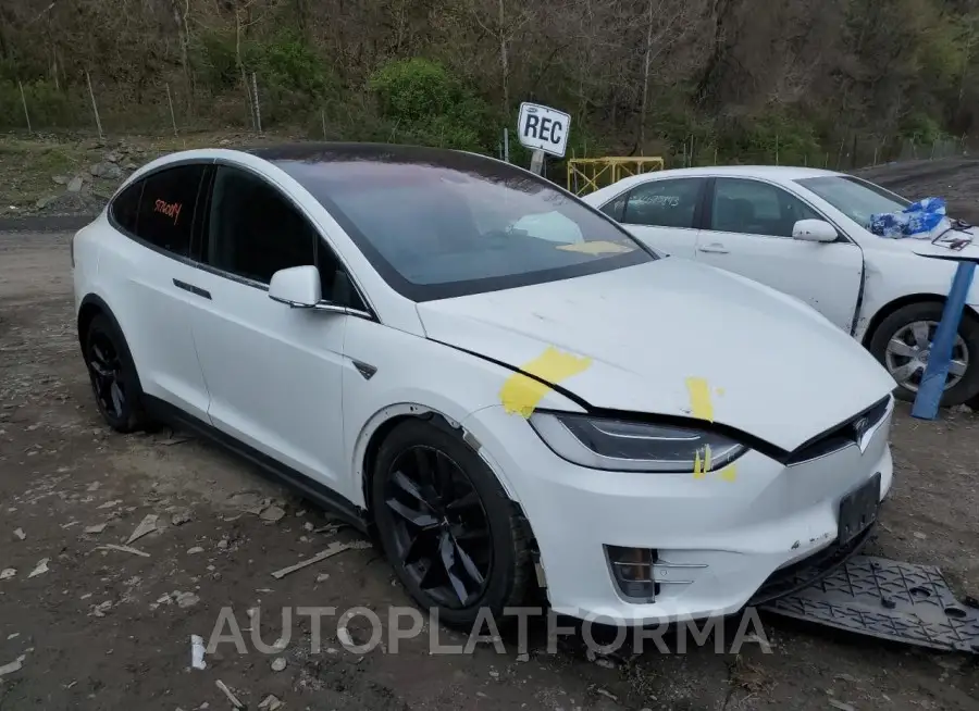 TESLA MODEL X 2016 vin 5YJXCAE20GF017608 from auto auction Copart