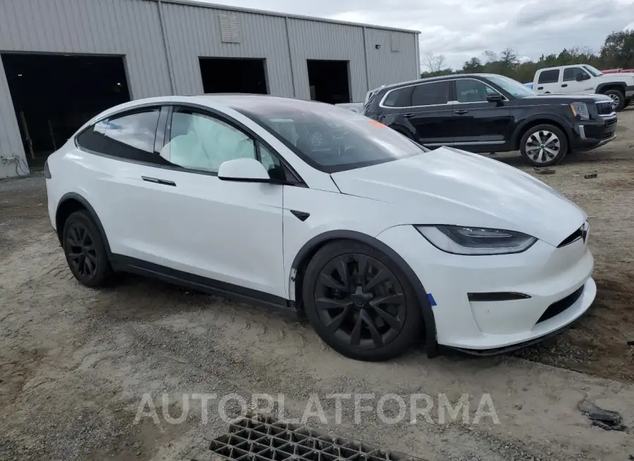 TESLA MODEL X 2022 vin 7SAXCBE65NF359127 from auto auction Copart