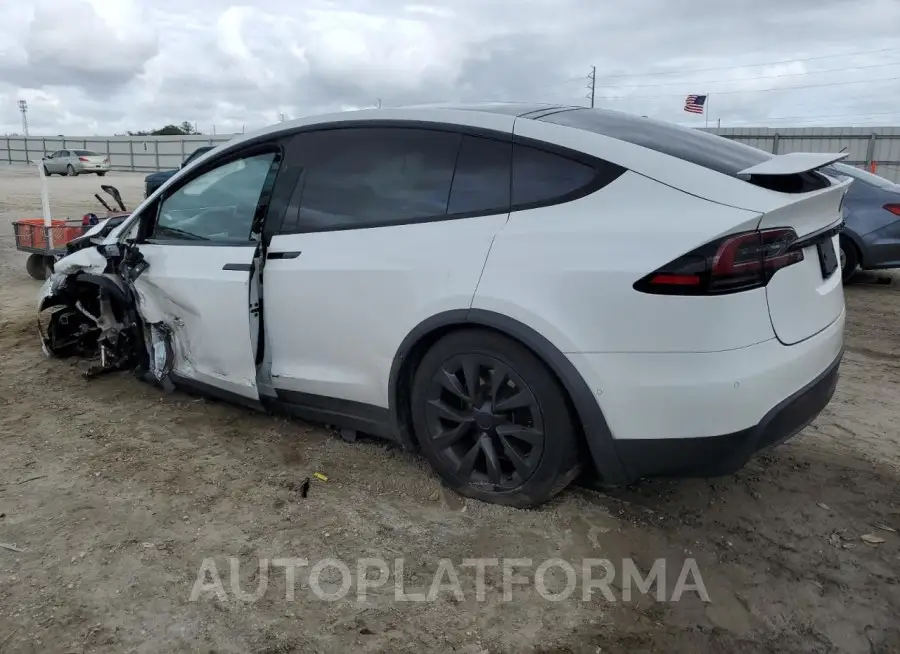 TESLA MODEL X 2022 vin 7SAXCBE65NF359127 from auto auction Copart