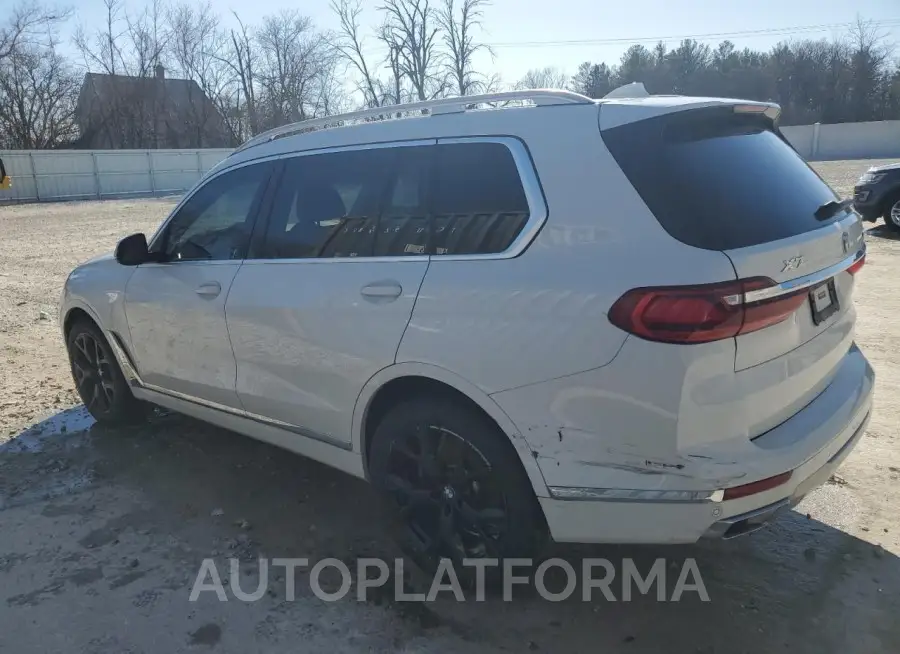 BMW X7 XDRIVE4 2021 vin 5UXCW2C08M9H19597 from auto auction Copart