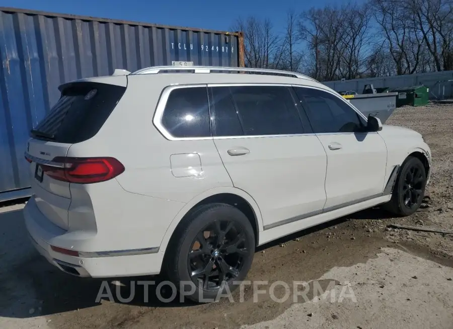 BMW X7 XDRIVE4 2021 vin 5UXCW2C08M9H19597 from auto auction Copart