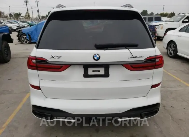 BMW X7 XDRIVE4 2022 vin 5UXCW2C09N9J33294 from auto auction Copart