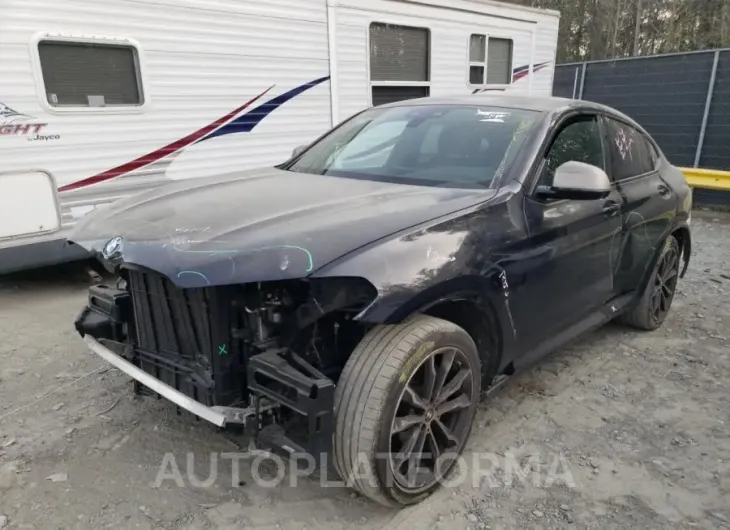 BMW X4 M40I 2019 vin 5UXUJ5C53KLJ64393 from auto auction Copart