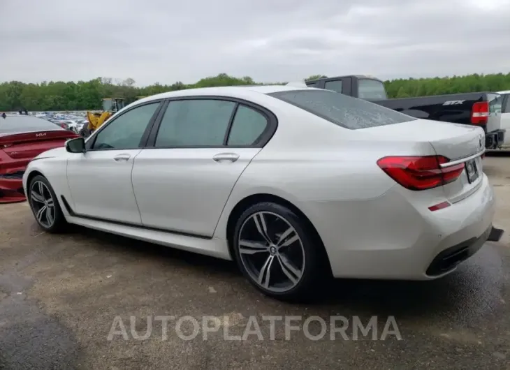 BMW 740 I 2016 vin WBA7E2C54GG547211 from auto auction Copart