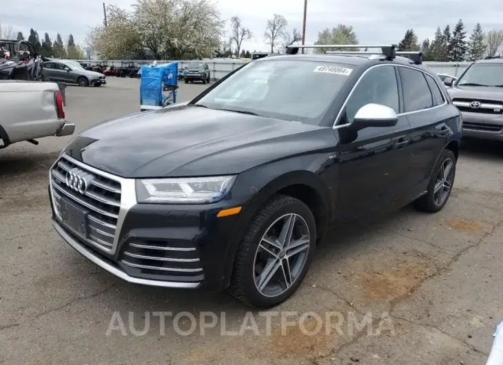 AUDI SQ5 PREMIU 2018 vin WA1A4AFY4J2058799 from auto auction Copart