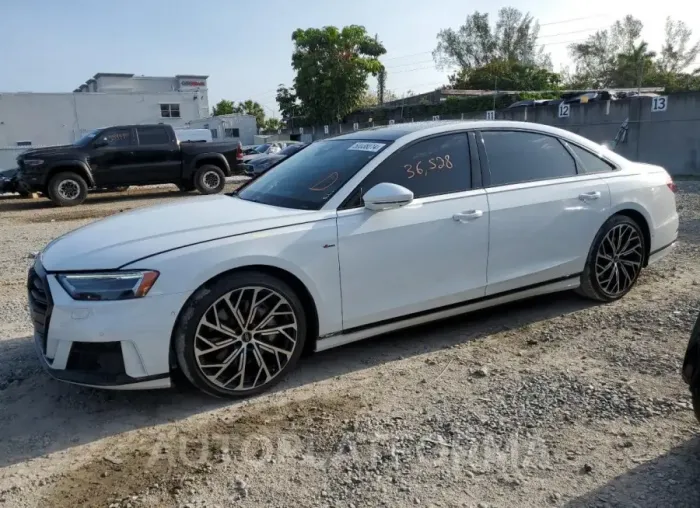 AUDI A8 L 2021 vin WAU8DAF81MN030527 from auto auction Copart