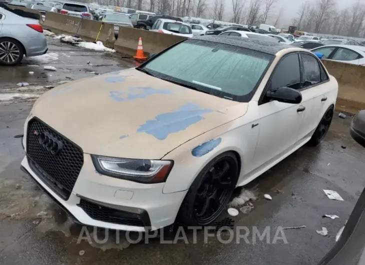 AUDI S4 PREMIUM 2015 vin WAUBGAFL4FA057720 from auto auction Copart