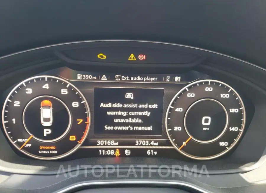 AUDI A5 PRESTIG 2019 vin WAUFNCF52KA018980 from auto auction Copart