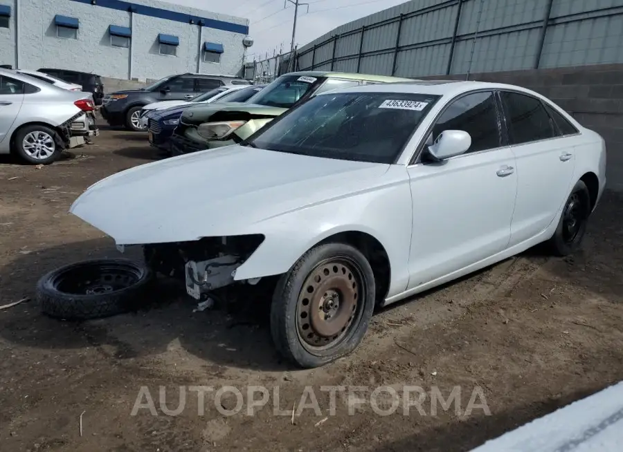 AUDI A6 PREMIUM 2015 vin WAUGFAFC3FN006596 from auto auction Copart