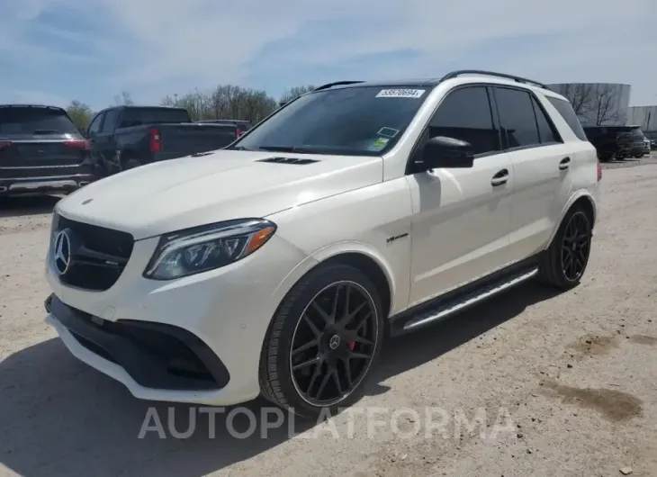 MERCEDES-BENZ GLE 63 AMG 2016 vin 4JGDA7FB8GA715253 from auto auction Copart