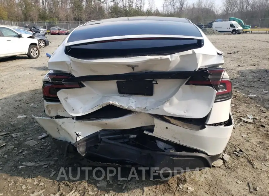 TESLA MODEL X 2022 vin 7SAXCBE56NF335975 from auto auction Copart