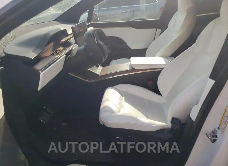 TESLA MODEL X 2022 vin 7SAXCBE56NF335975 from auto auction Copart