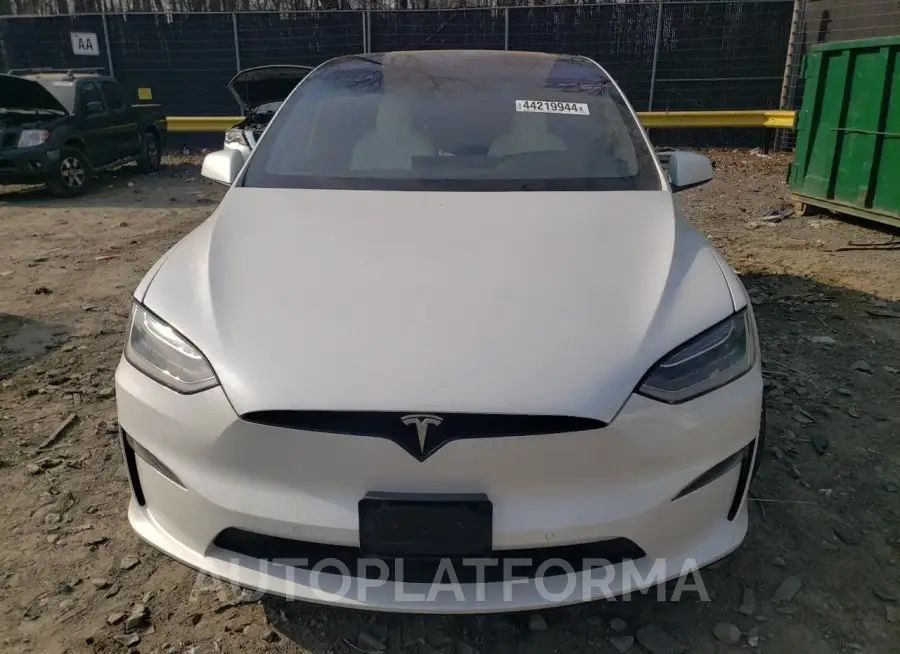 TESLA MODEL X 2022 vin 7SAXCBE56NF335975 from auto auction Copart