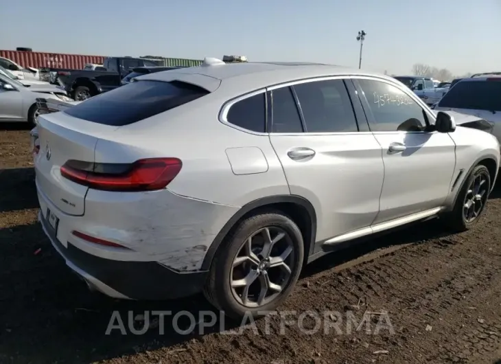 BMW X4 XDRIVE3 2021 vin 5UX2V1C0XM9G95666 from auto auction Copart