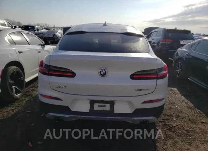 BMW X4 XDRIVE3 2021 vin 5UX2V1C0XM9G95666 from auto auction Copart