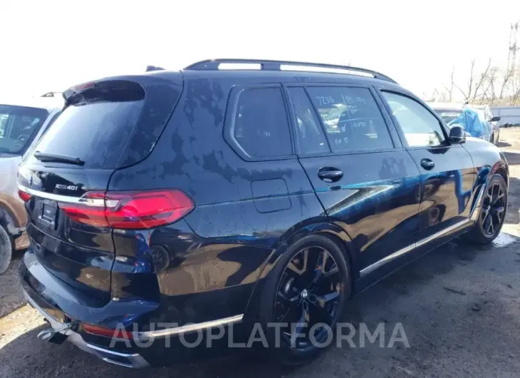 BMW X7 XDRIVE4 2022 vin 5UXCW2C08N9K54673 from auto auction Copart