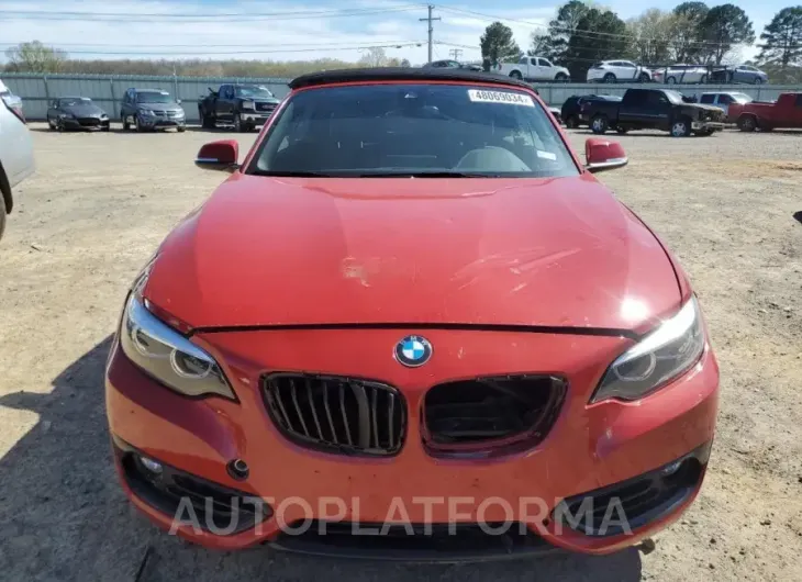 BMW 230I 2018 vin WBA2M7C54JVD51544 from auto auction Copart