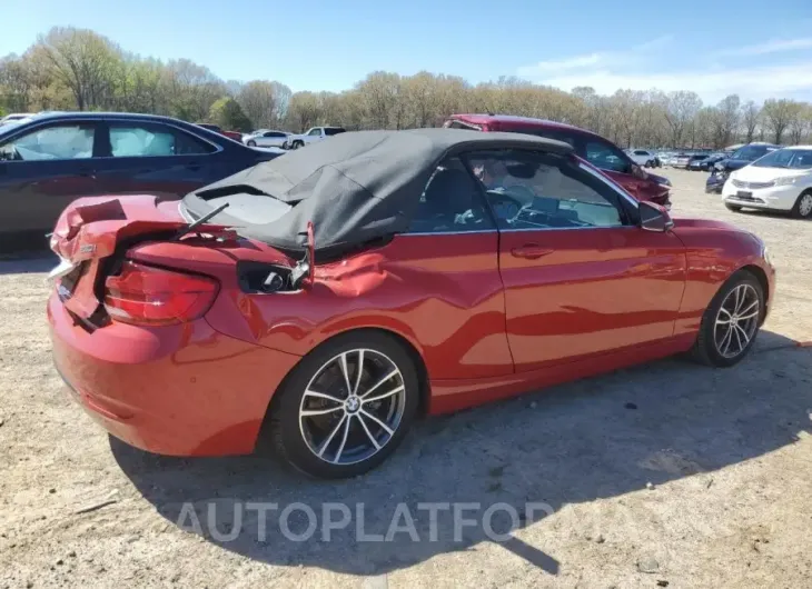 BMW 230I 2018 vin WBA2M7C54JVD51544 from auto auction Copart