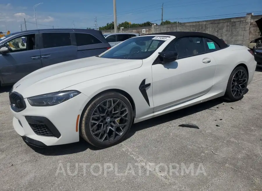 BMW M8 2023 vin WBSDZ0C02PCL57507 from auto auction Copart