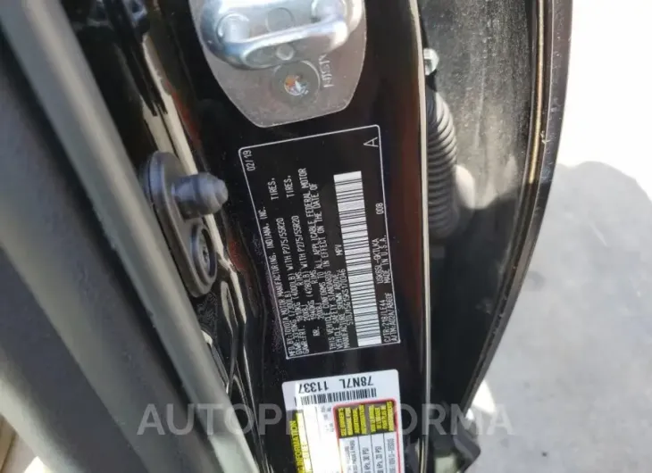 TOYOTA SEQUOIA LI 2019 vin 5TDJY5G15KS170346 from auto auction Copart