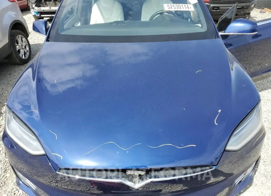 TESLA MODEL X 2018 vin 5YJXCBE28JF101382 from auto auction Copart