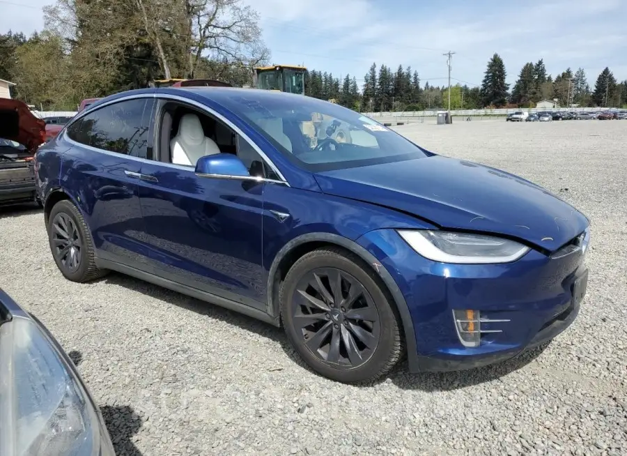 TESLA MODEL X 2018 vin 5YJXCBE28JF101382 from auto auction Copart