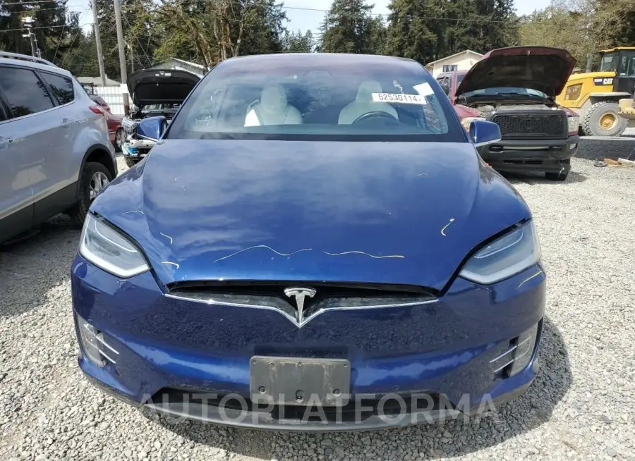 TESLA MODEL X 2018 vin 5YJXCBE28JF101382 from auto auction Copart