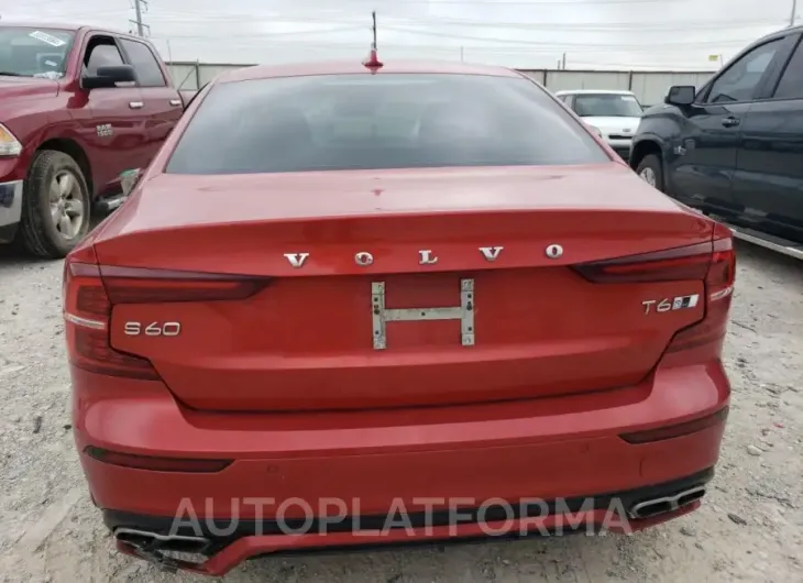 VOLVO S60 T6 R-D 2019 vin 7JRA22TM4KG002287 from auto auction Copart