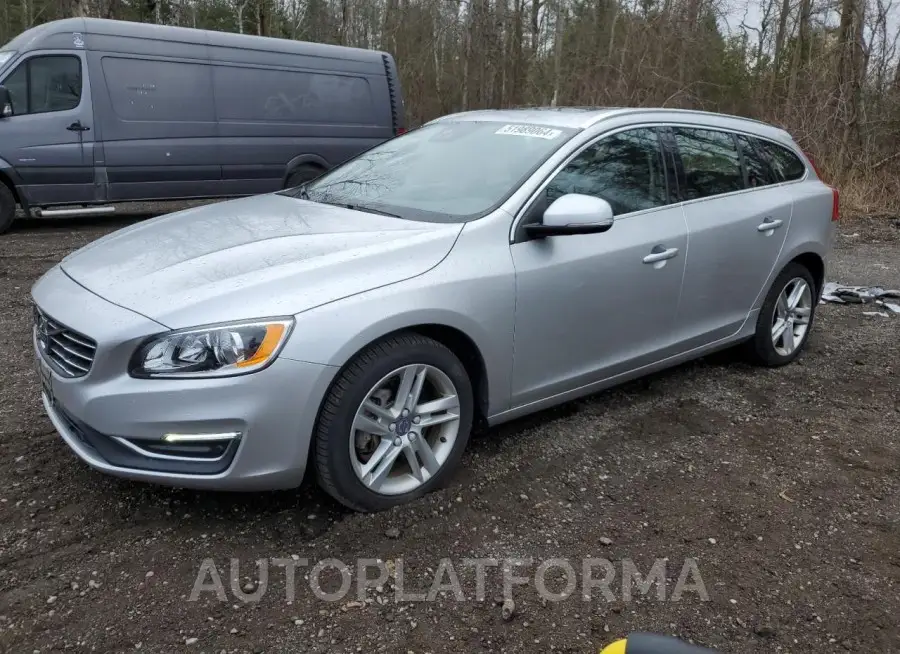 VOLVO V60 PREMIE 2016 vin YV1612SK2G1311574 from auto auction Copart