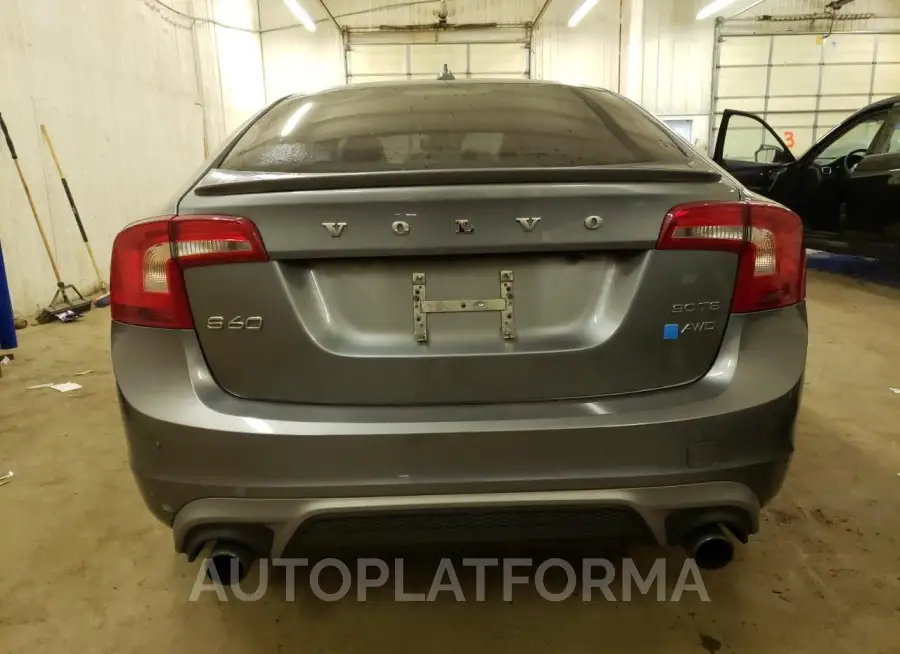 VOLVO S60 R DESI 2016 vin YV1902TP5G2396446 from auto auction Copart