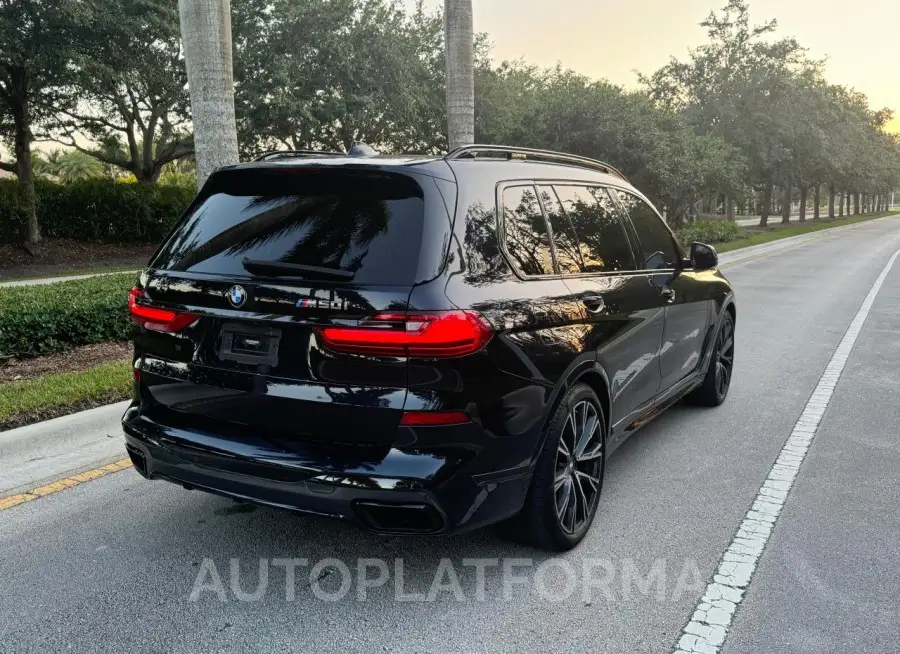 BMW X7 M50I 2020 vin 5UXCX6C01L9C67401 from auto auction Copart