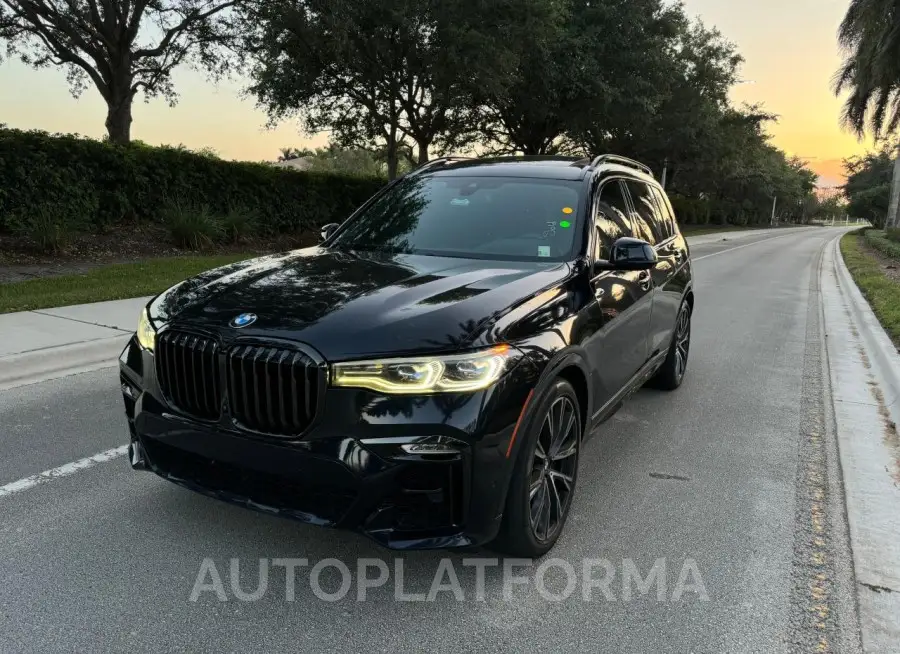 BMW X7 M50I 2020 vin 5UXCX6C01L9C67401 from auto auction Copart